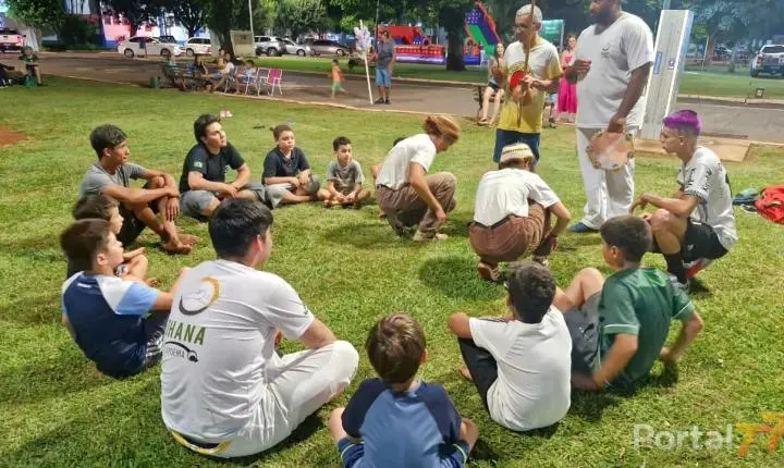 Projeto Capoerê Palotina oferece aulas gratuitas de capoeira no Ginásio Zigmundo Antochychen (Gool Bool)