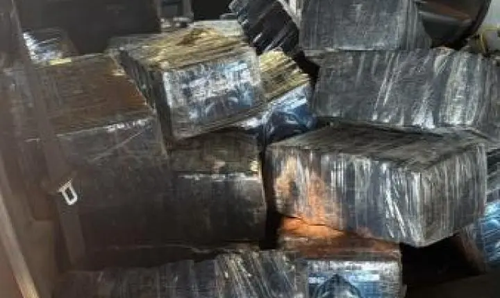 Quase meia tonelada de maconha é apreendida em Guaíra