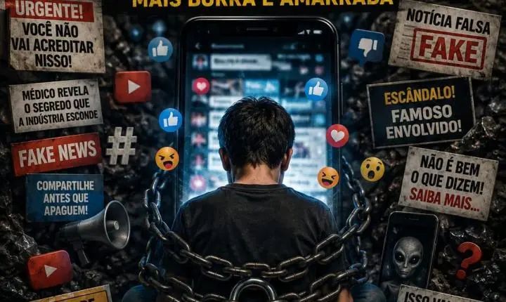 Redes sociais estão deixando a sociedade mais desinformada e presa ao lixo digital
