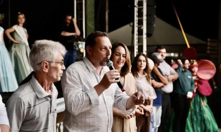 Rodrigo Schanoski comemora sucesso da 26ª Festa das Orquídeas e do Peixe em Maripá