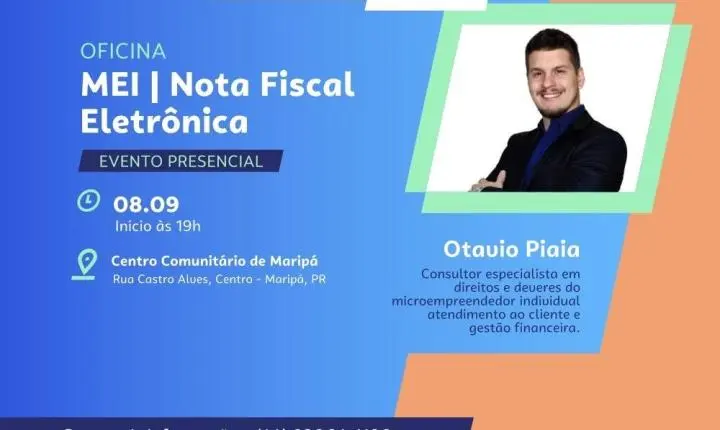Sala do Empreendedor de Maripá promove oficina sobre MEI e Nota Fiscal Eletrônica