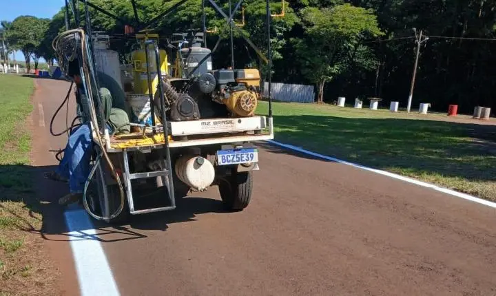 Secretaria de Obras intensifica melhorias no Parque de Exposições para a Expo Palotina 2026