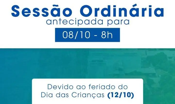 Sessão Ordinária da Câmara de Palotina é antecipada para quarta-feira