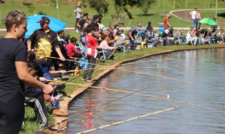 Sexta-feira é dia de Pesca no Lago em Palotina