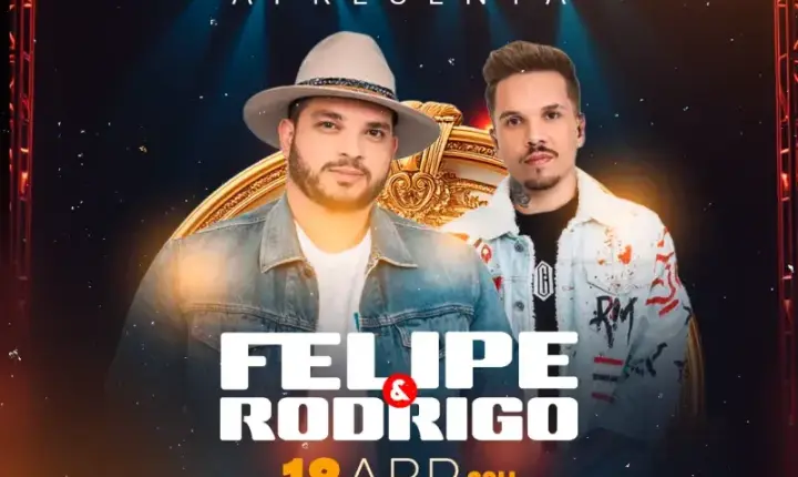 Show com a dupla Felipe & Rodrigo