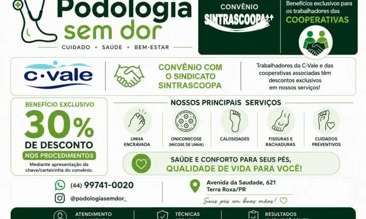 Sintrascoopa amplia benefícios e garante 30% de desconto aos trabalhadores sindicalizados
