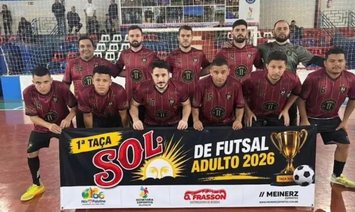 Taça Sol de Futsal tem rodada com 16 gols em Palotina
