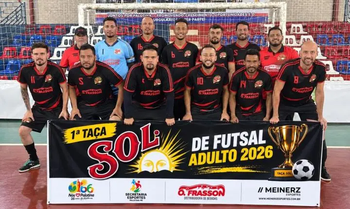 Taça Sol de Futsal tem rodada com 16 gols em Palotina