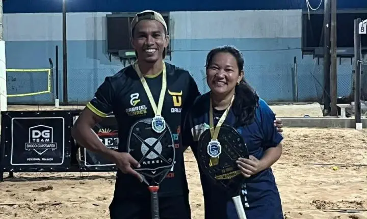 Torneio de beach tennis movimenta Palotina e reúne competidores de diversas cidades