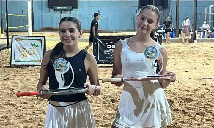 Torneio de beach tennis movimenta Palotina e reúne competidores de diversas cidades