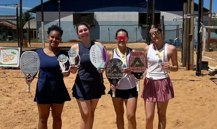 Torneio de beach tennis movimenta Palotina e reúne competidores de diversas cidades