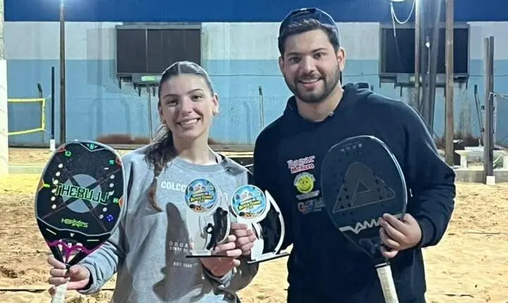 Torneio de beach tennis movimenta Palotina e reúne competidores de diversas cidades