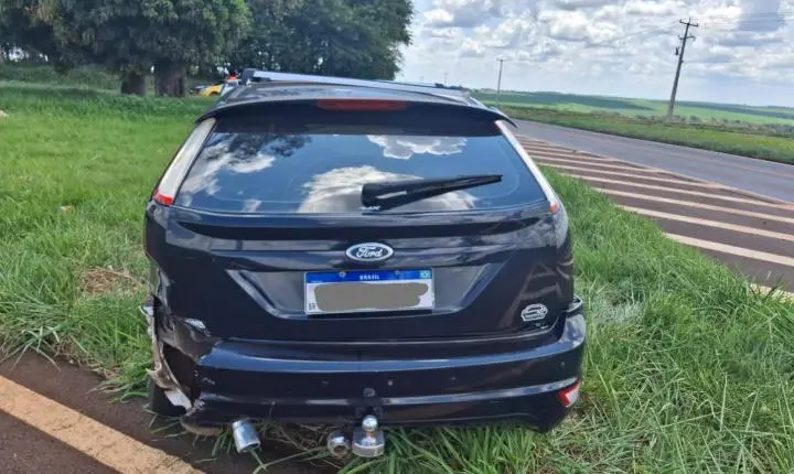 Três pessoas ficam feridas em acidente na rodovia PR-182 