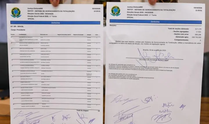 TSE valida sistemas eleitorais e emite zerézima na véspera do pleito