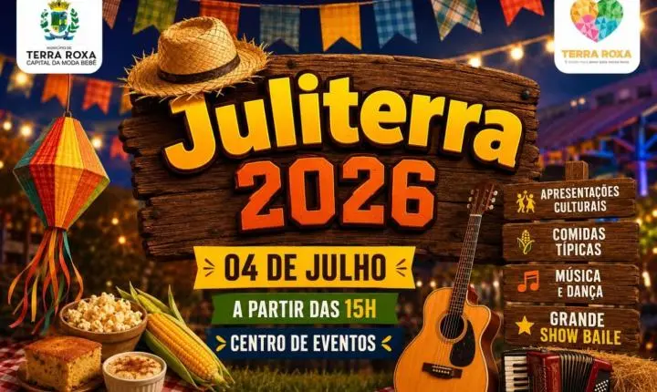 Tudo pronto para o Juliterra 2026