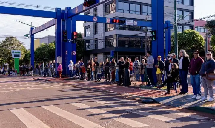 Vereadores participam do Desfile Cívico de 7 de Setembro em Palotina
