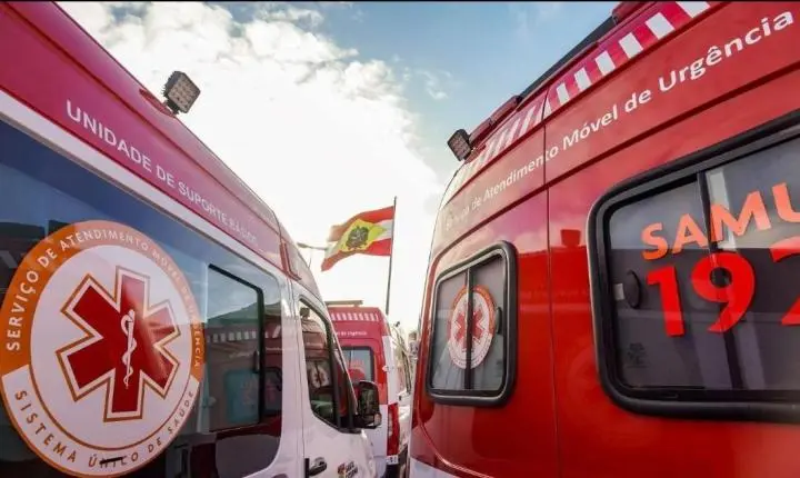Viaturas do SAMU: uso não é exclusivo de um único município e segue lógica regional de atendimento