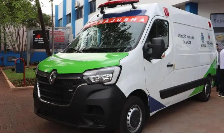 Vídeo - Palotina recebe nova ambulância e van para reforçar transporte de pacientes na saúde