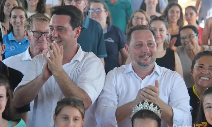 Visita do Governador Ratinho Junior em Maripá 