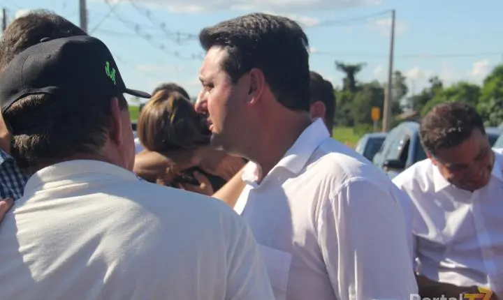 Visita do Governador Ratinho Junior em Maripá 
