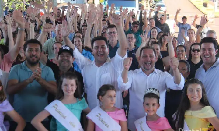 Visita do Governador Ratinho Junior em Maripá 