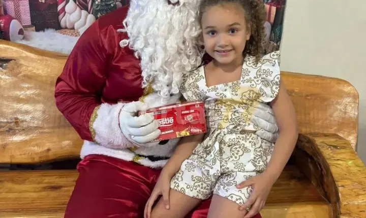 Visita do Papai Noel em São Camilo