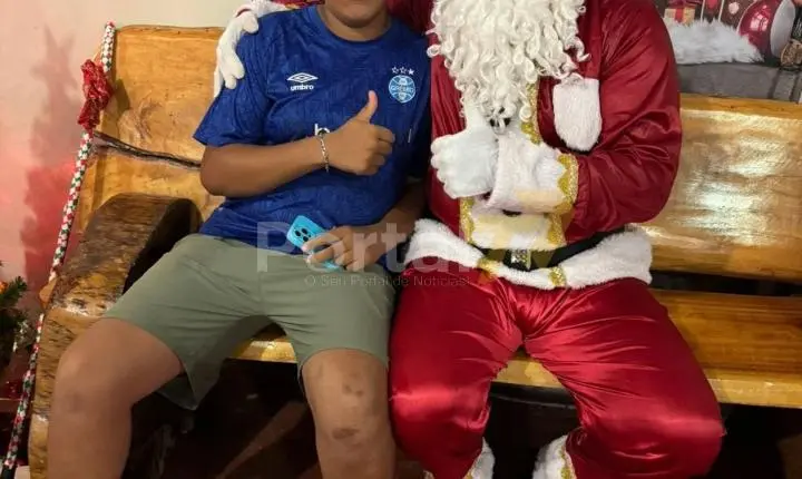 Visita do Papai Noel em São Camilo