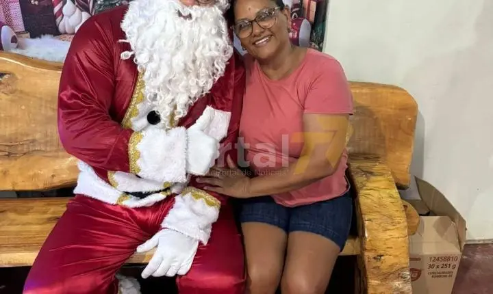 Visita do Papai Noel em São Camilo