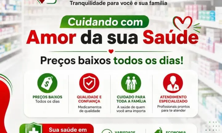 Viver Prev oferece atendimento de qualidade, farmácia de manipulação e preços baixos em Palotina