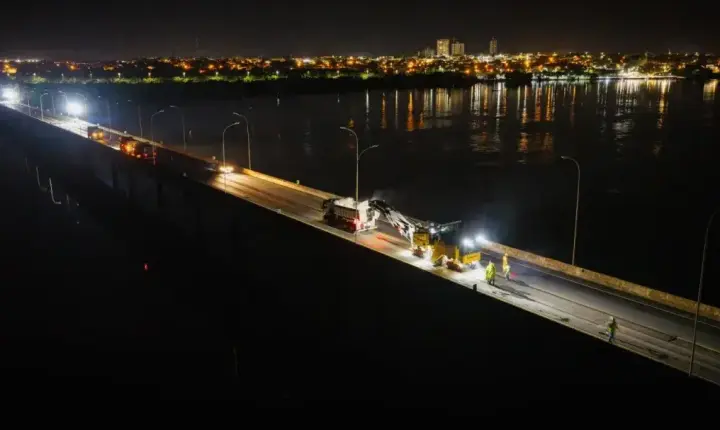 Revitalização da Ponte Ayrton Senna tem pausa temporária e previsão de retomada nesta quarta-feira