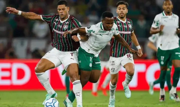 Palmeiras vence o Fluminense no Maracanã e fica mais perto da final da Libertadores
