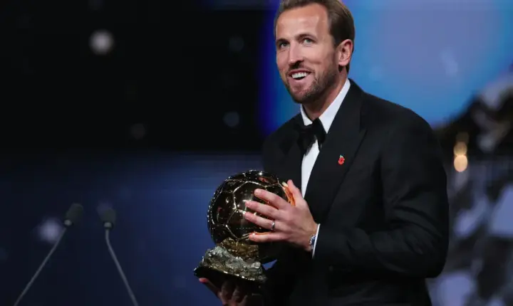 Harry Kane vence a Bola de Ouro pela primeira vez na carreira