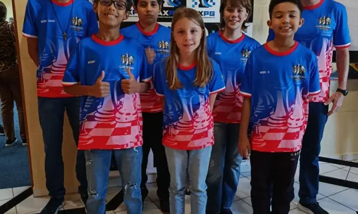 Xadrez de Palotina conquista bons resultados na fase final do Paranaense em Ponta Grossa