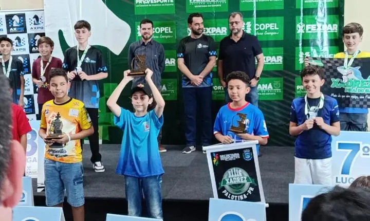 Xadrez de Palotina conquista bons resultados na fase final do Paranaense em Ponta Grossa