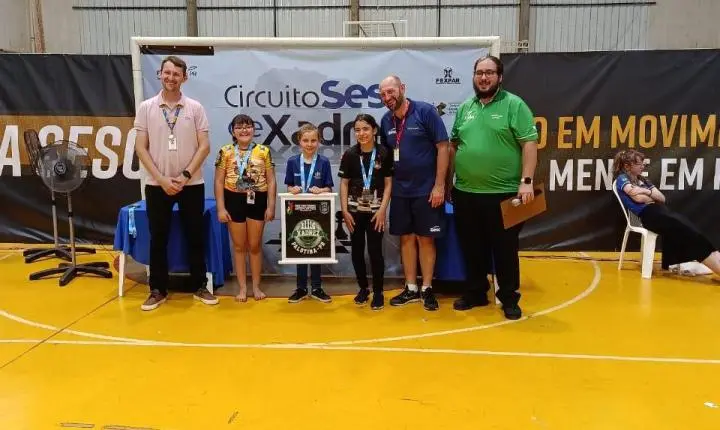 Xadrez de Palotina conquista pódios no Circuito SESC em Marechal Cândido Rondon